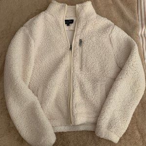 White Sherpa Jacket